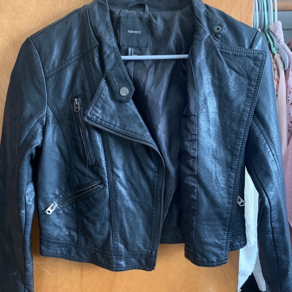Leather jacket